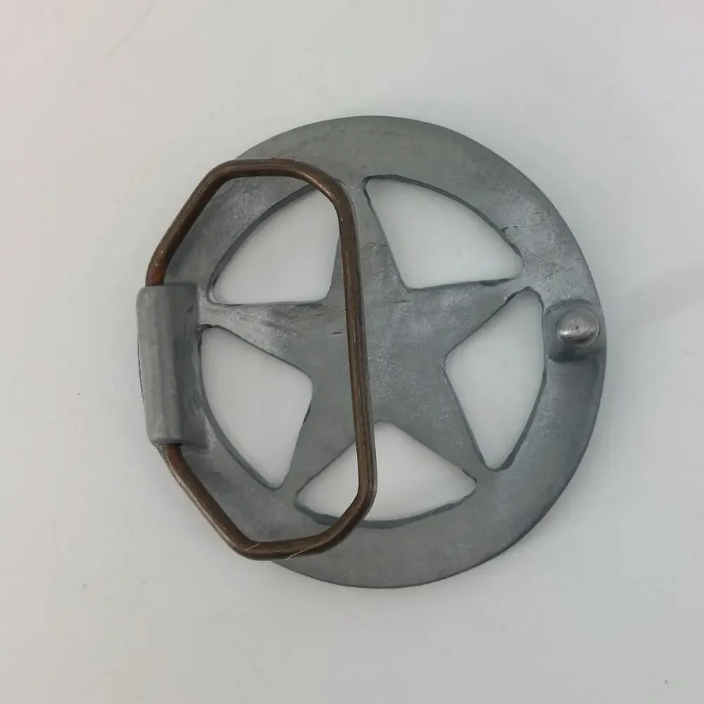 Vintage Deputy Sheriff Star Badge Belt Buckle Western Style